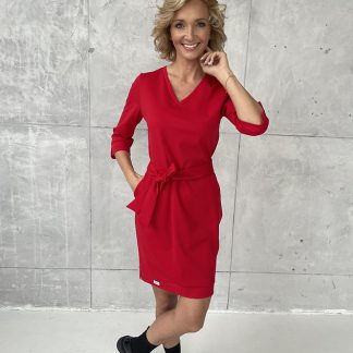 Dress CASUAL red
